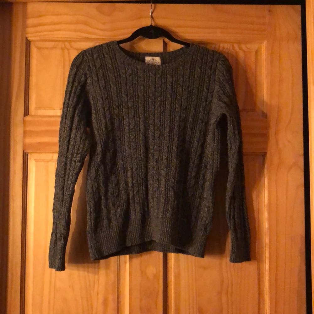 Charcoal gray sweater